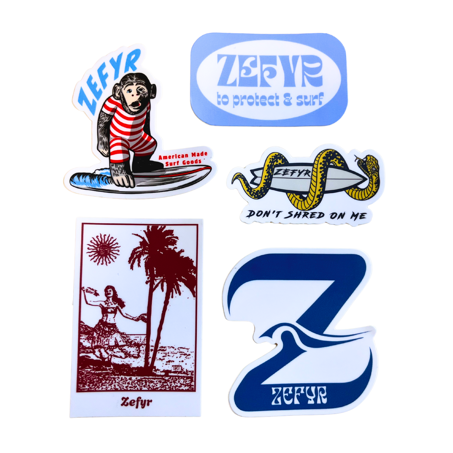 Zefyr Stickers